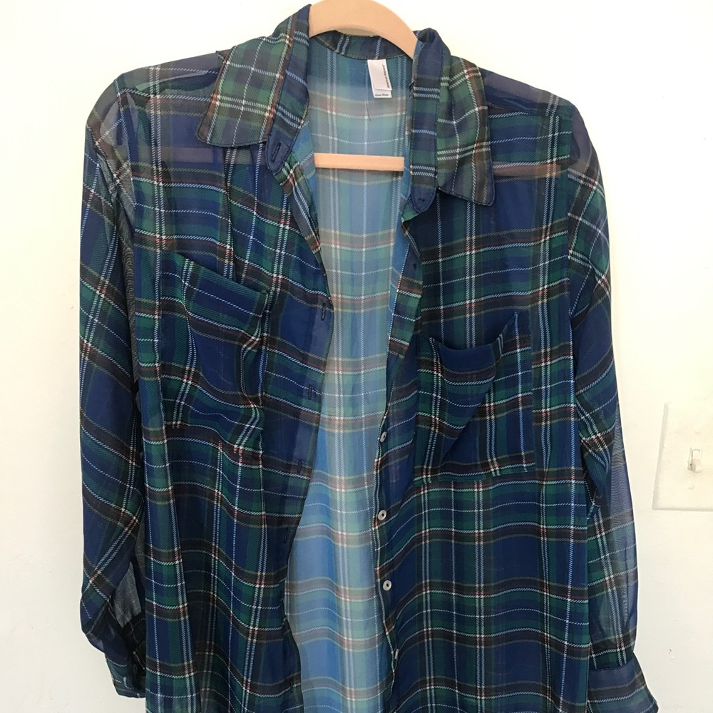 American Apparel Transparent Flannel